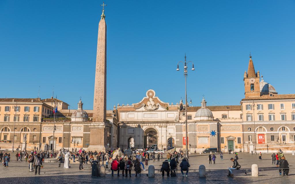 Martina A Piazza Del Popolo Villa Rome Buitenkant foto